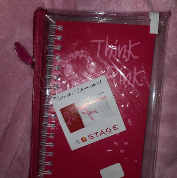 New "Think Pink" journal and case. 🎀 Cute - Picture 2 of 4
